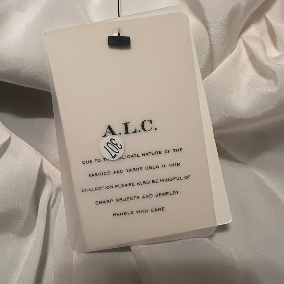 A.L.C. Warren Silk Blend Blouse Top - Picture 6 of 6